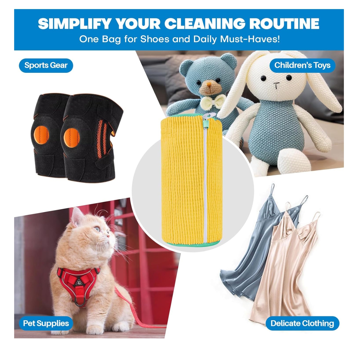 Miniatura 3 de Bolsa Lavado De Zapatillas ropa delicada